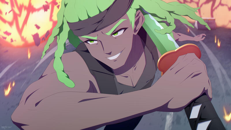 Skeb Full-Art by @DadDraw